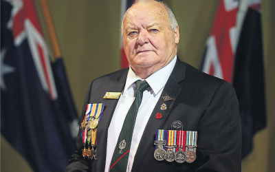 Making history on Anzac Day